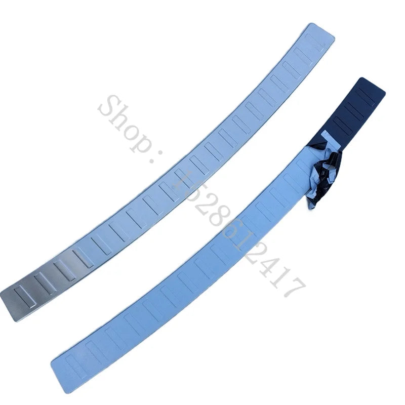 For Nissan X-Trail X Trail T32 2014 2015~2019 Rear Outer Bumper Protector Trim Door Sill Scuff Cover Plate Rear Styling