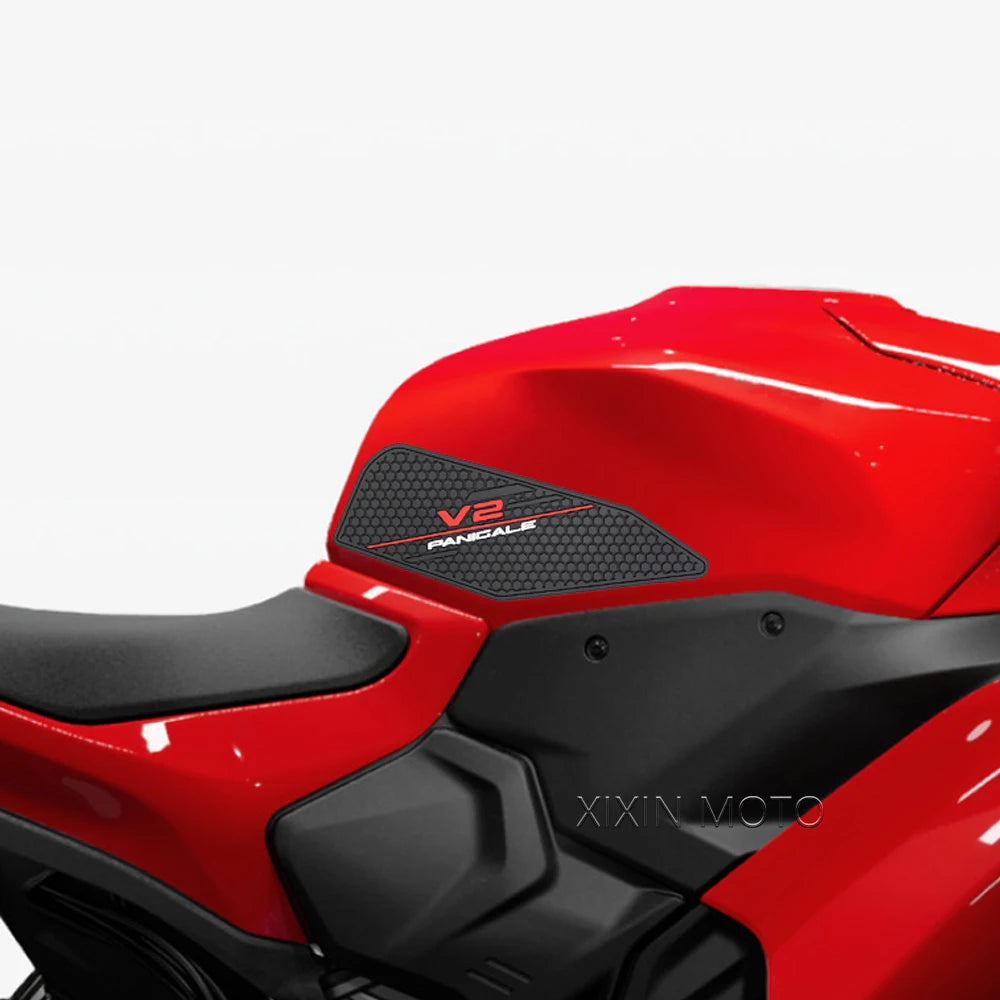 For Ducati Panigale V2 S 2025 2026 Motorcycle Fuel Tank Sticker Rubber Non-slip Sticker Panigale V2 V2S