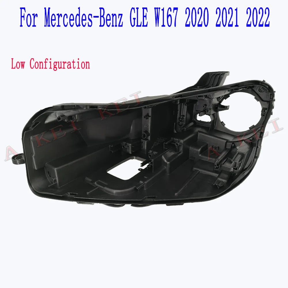 For Mercedes-Benz GLE W167 2020 2021 2022 Car Light Rear Base Front Headlight Back Housing