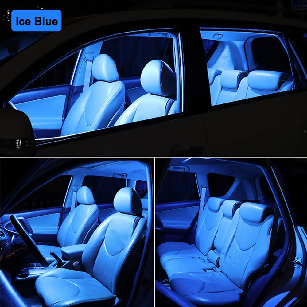 Interior LED Lights Kit For Toyota Hilux 2006 2007 2008 2009 2010 2011 2012 2013 2014 2015 2016 2017 2018 2019 2020 2021 Canbus