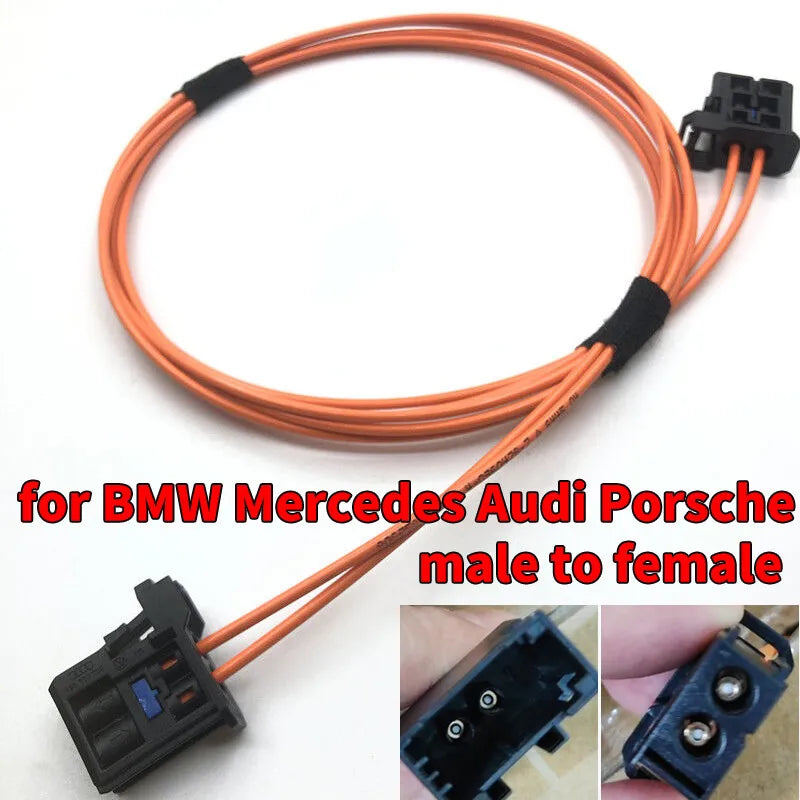 1M-5M fiber optic optical cable male to female for BMW Mercedes Audi Porsche