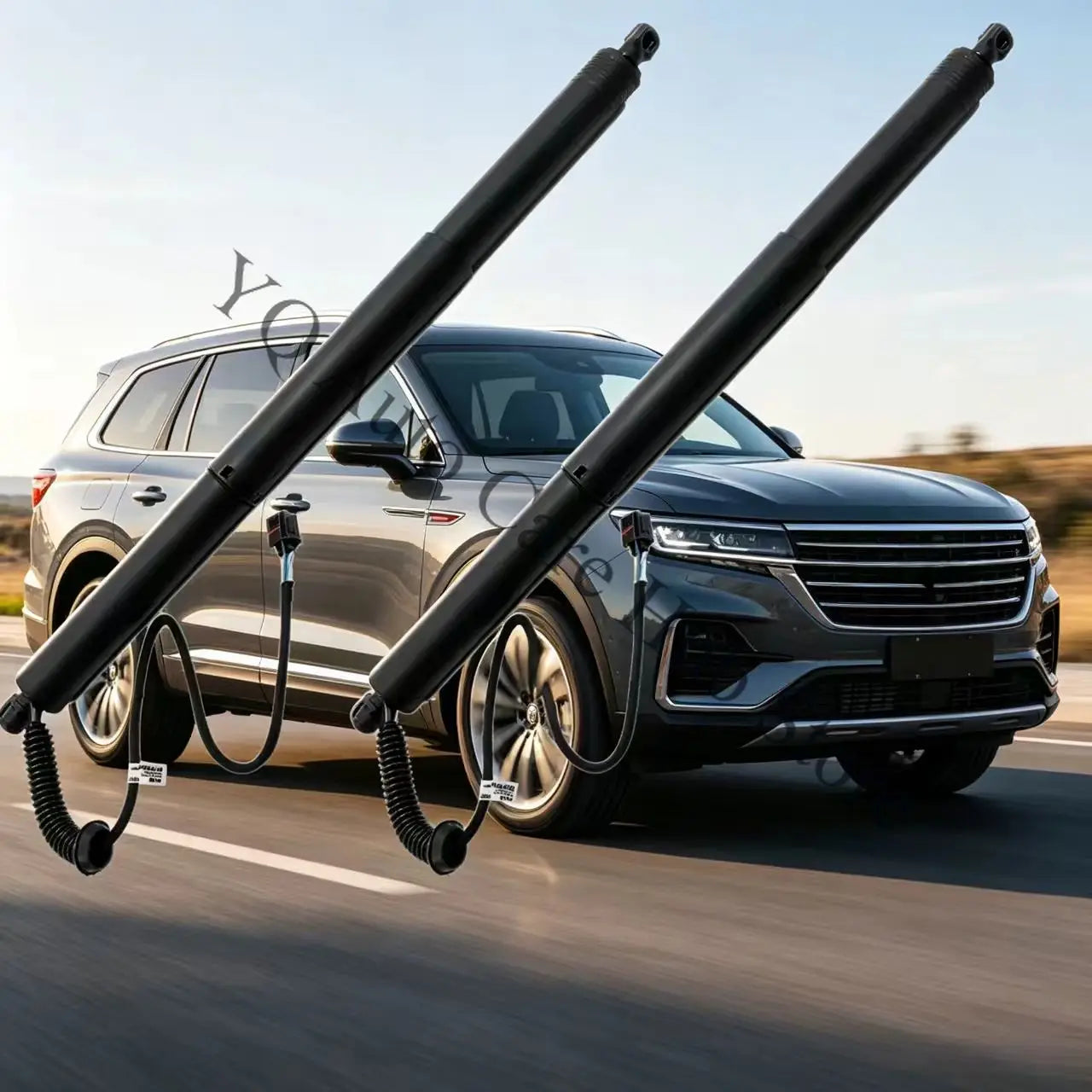 For L551 RANGE ROVER EVOQUE 2018-2025 Tailgate Support Rod Rear Tailgate Strut Electric Support Struts LR114632 LR160926