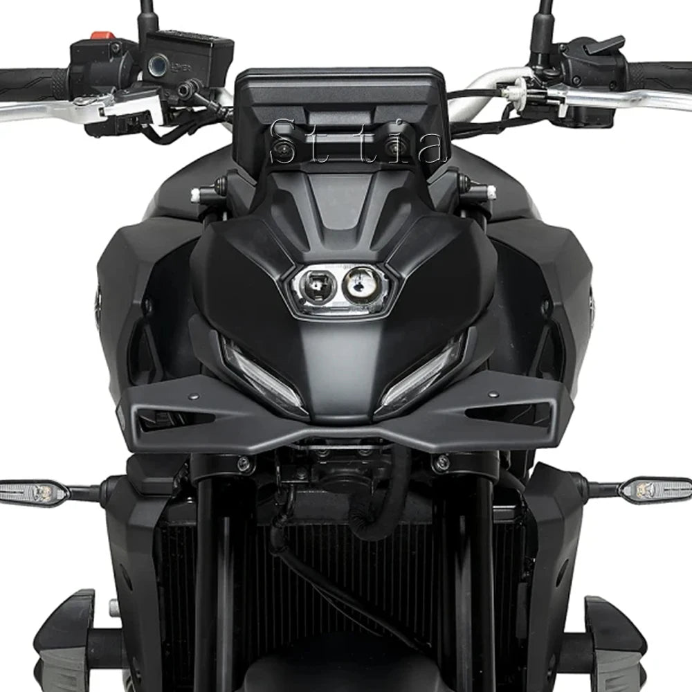 MT-07 New Motorcycle Front Spoiler Kit For Yamaha MT 07 MT07 2025- Downforce Naked Frontal Spoiler Winglet Aerodynamic Wing