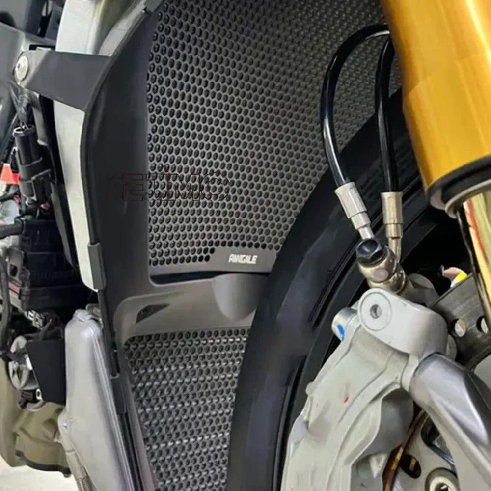 2024 25 Radiator Grill Cover Protector Oil Cooler Guard For Ducati Panigale V4 S/R Corse Speciale 2018 2019 2020 2021 2022 2023