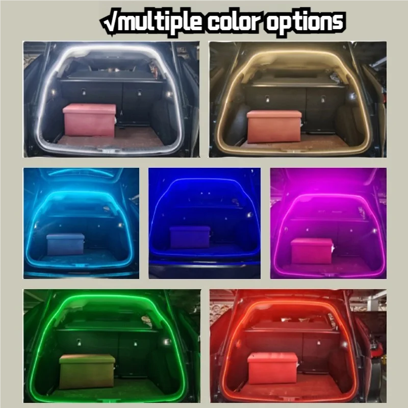 BYD Han Yuan Qin Plus Dolphin Song Pro trunk lights, trunk lighting, trunk lighting, atmosphere LED lights with in car accessori