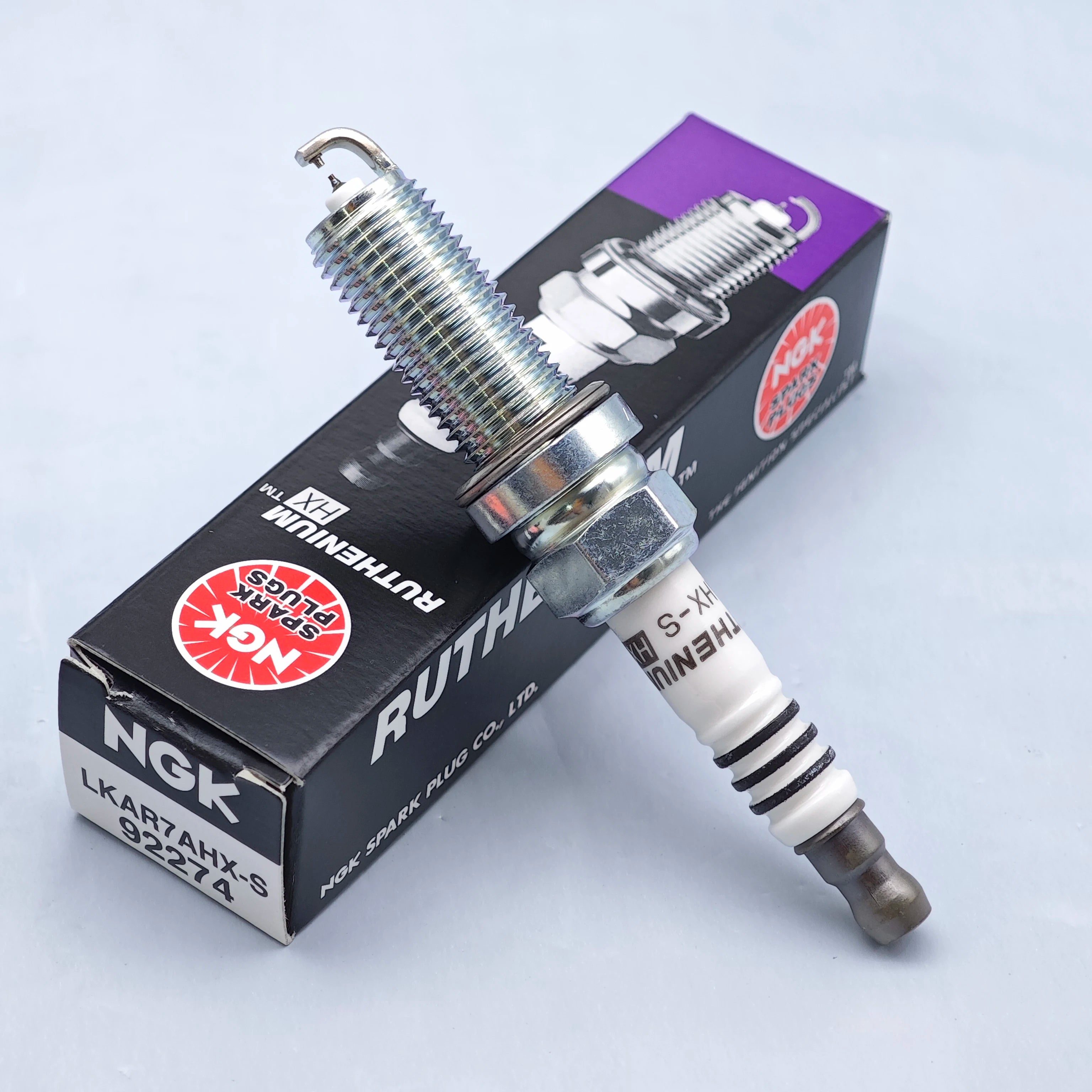 4pcs Original NGK Ruthenium HX High Ignitability Spark Plug LKAR7AHX-S 92274 Upgrade ILKAR7B11 DILKAR7B11 SC20HR11 IXEH22TT etc