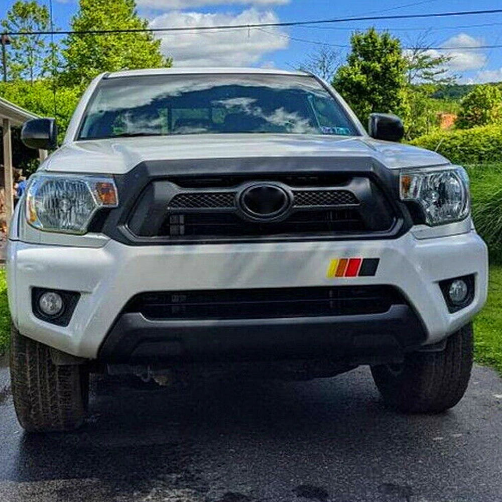 Fit For Toyota Tacoma Tundra 4Runner RAV4 Hilux Highlander Sequoia Land Cruiser Car Accessories Four-Wave Stripe Decal Sticker