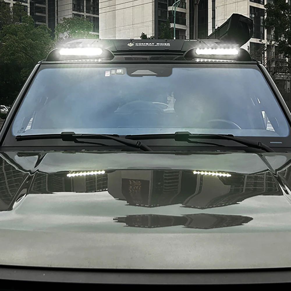 Car Roof Spotlight Daytime Running Light Outdoor Searchlight Modification Fit for Baic Jishi Rox 01 Polestone 2024 2025 2026