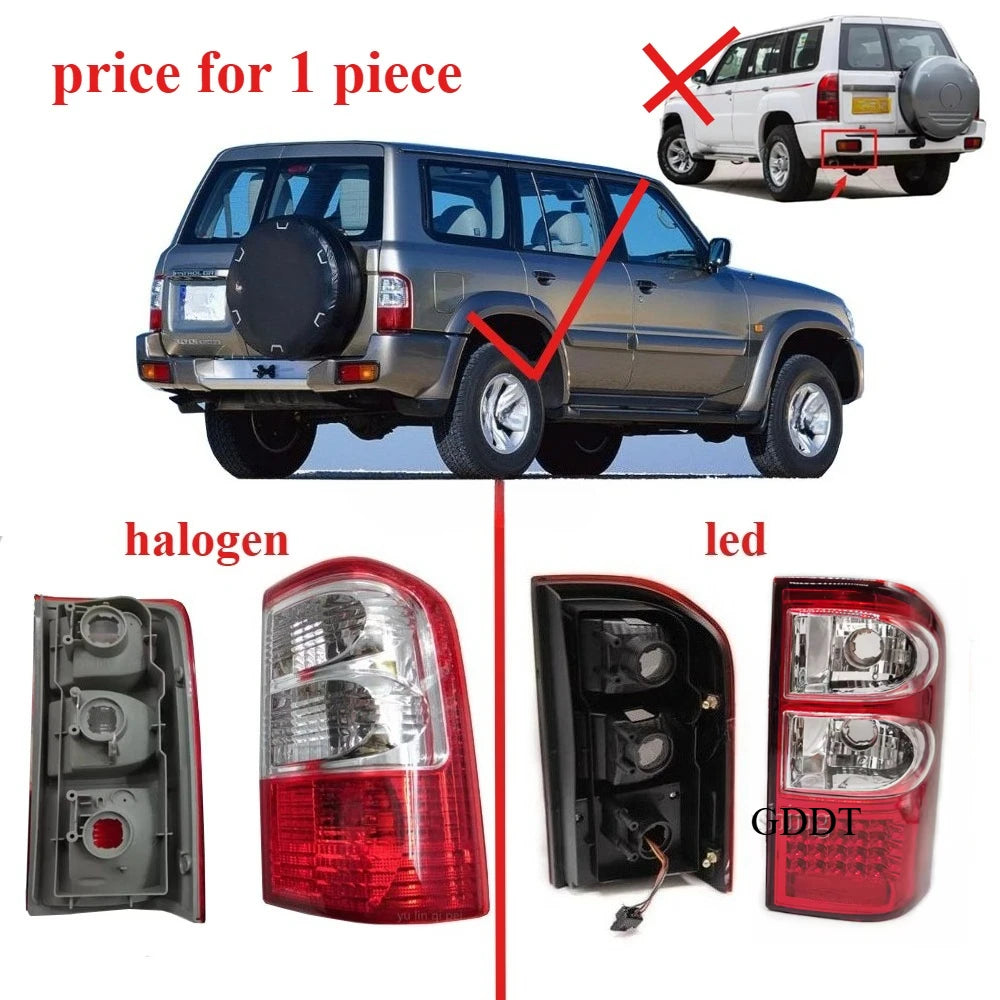 1 Piece Rear Lamp for Nissan Patrol Y61 GR Small Model Stop Light GDDT GDDT for Y61 Choose Left or Right