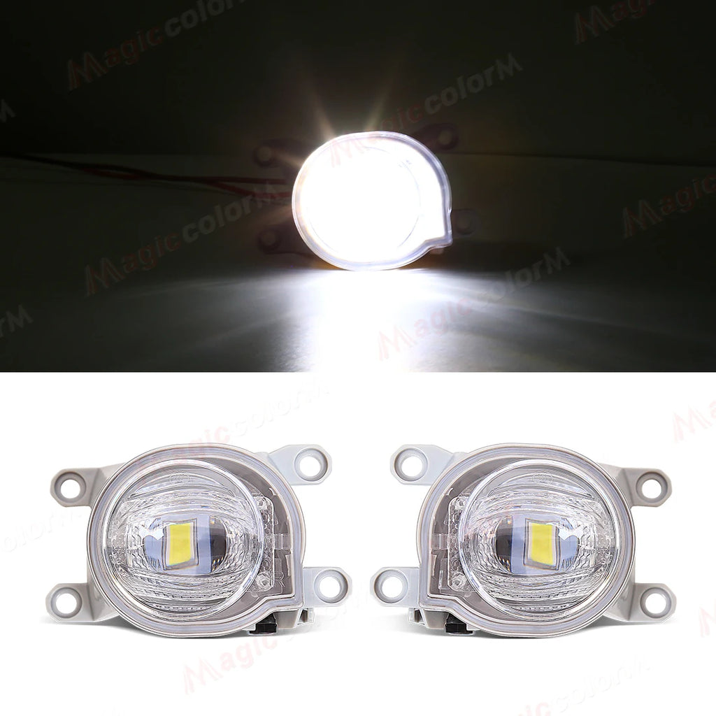 Car Fog Lamp Assembly For Toyota CHR Levin Corolla L XLE Hatchback Yaris Fortuner Hilux Revo 2019 2020 2021 2022 Headlight White
