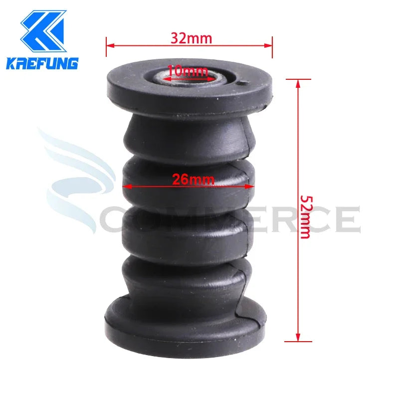 4 Pcs 26x52x10mm Swing Arm Mount Bushing For ATV UTV Buggy Quad Bike Suspension Assy Rocker Rubber Damper Damping Sleeve Parts