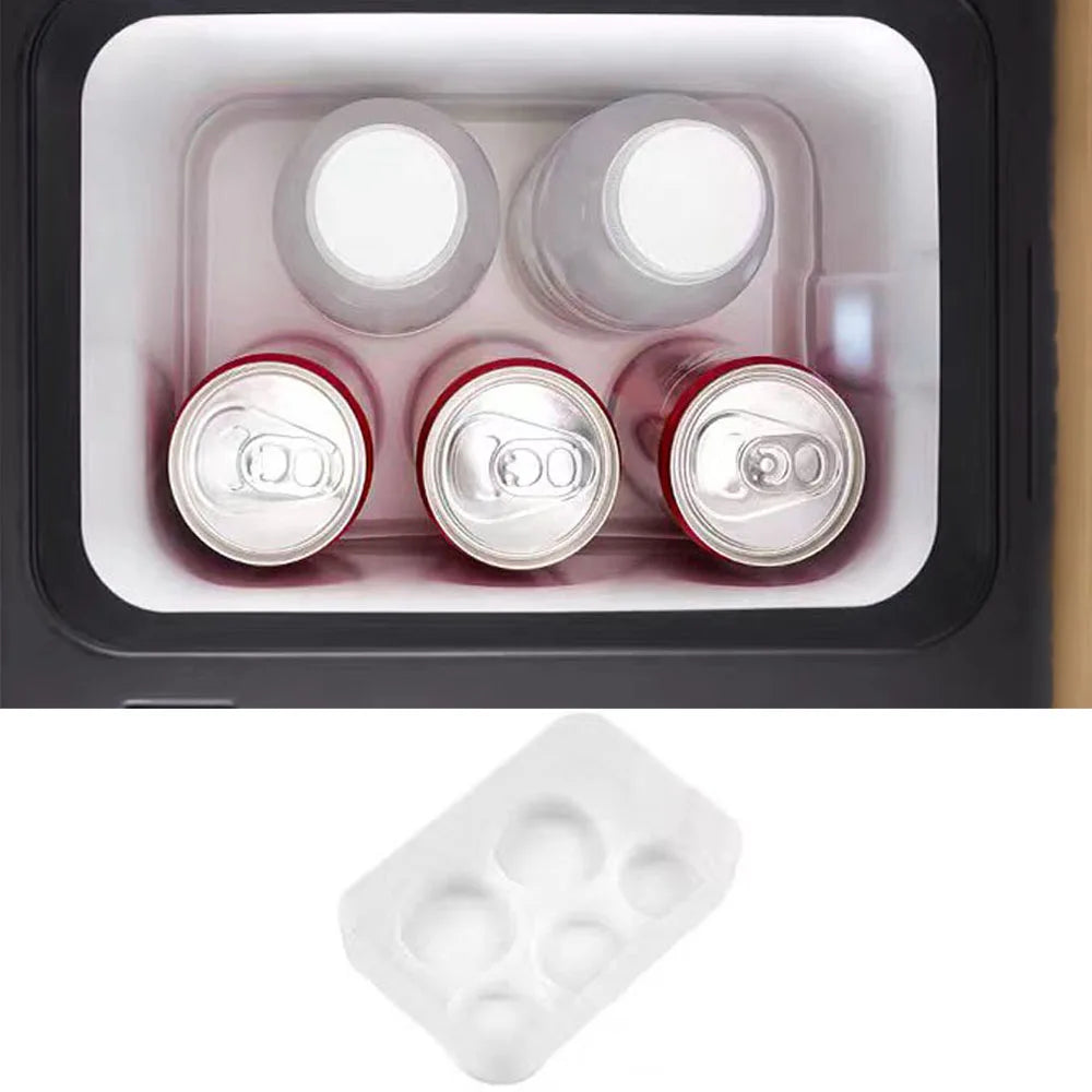 Fit For BYD Formula Leopard 8 2024 2025 Refrigerator Silicone Pad Cup Holder Beverage Fixing Grid Anti Slip Pad Interior Product