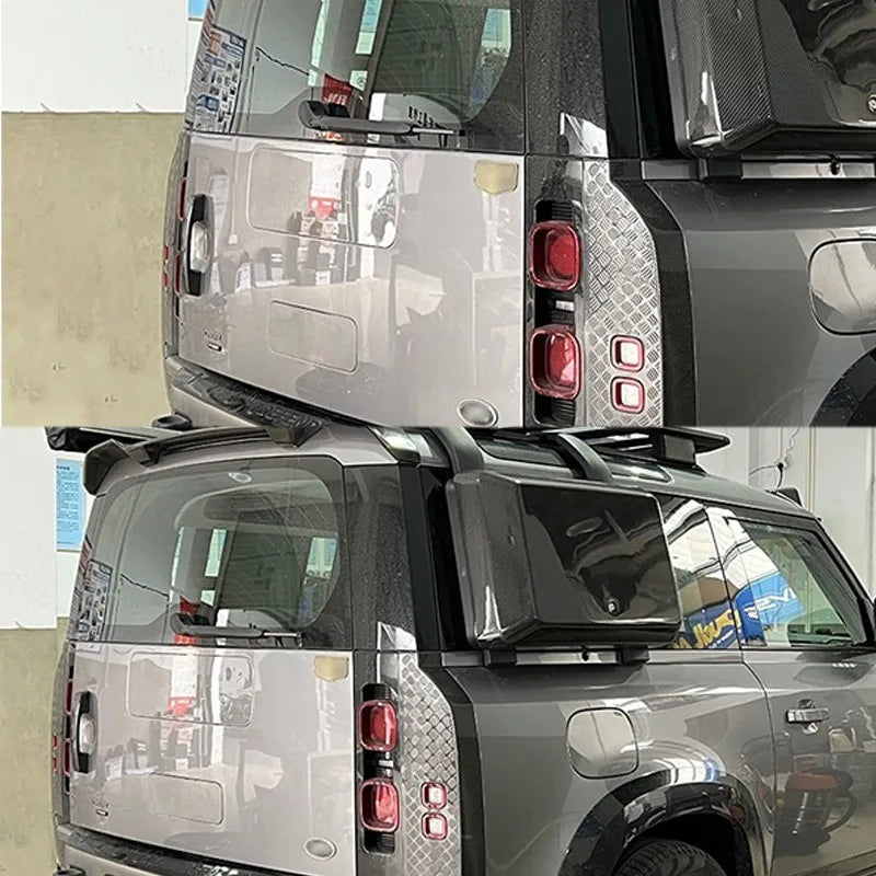 Tailgate Trunk Cover Panel for Land Rover Defender L663 2020-2026 90/110/130 Spare Tire Cover Board Protective Cover Decoration