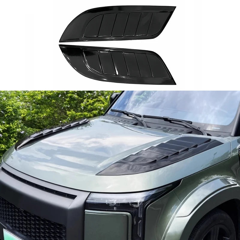 Car Hood Hood Cover Decorative Plate Fit for ROX 01 Modified Auto Hood Cover Decorative Sticker Car Exterior Decoration Parts