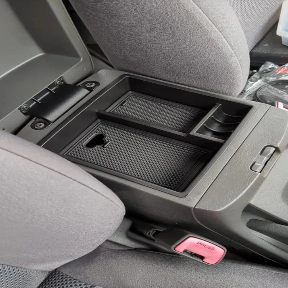 For Toyota Hilux VIGO Fortuner Innova 2004-2014 ABS Car armrest storage box central tray accessories