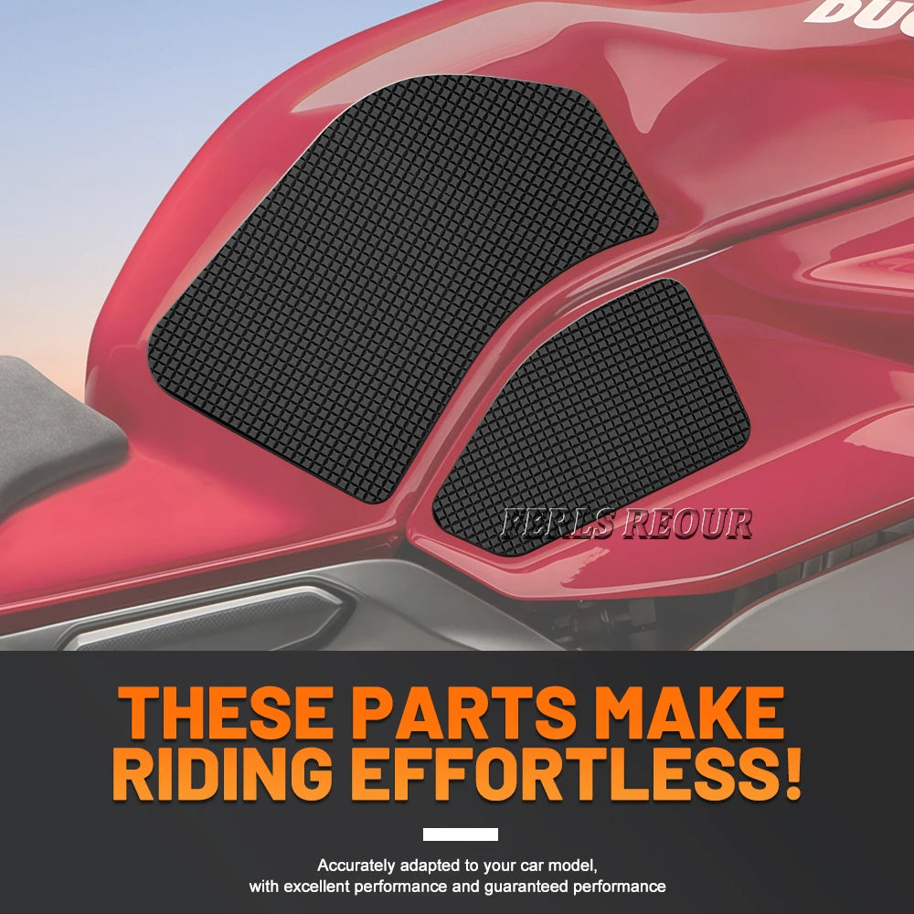 For Ducati panigale v4 1100 2018-2021  Decorative Tank Pad Rubber Gas Fuel Tank Protector Anti Scratch  Damping and buffering
