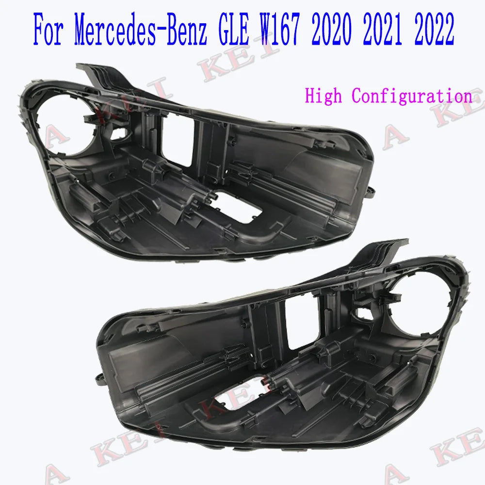 For Mercedes-Benz GLE W167 2020 2021 2022 Car Light Rear Base Front Headlight Back Housing
