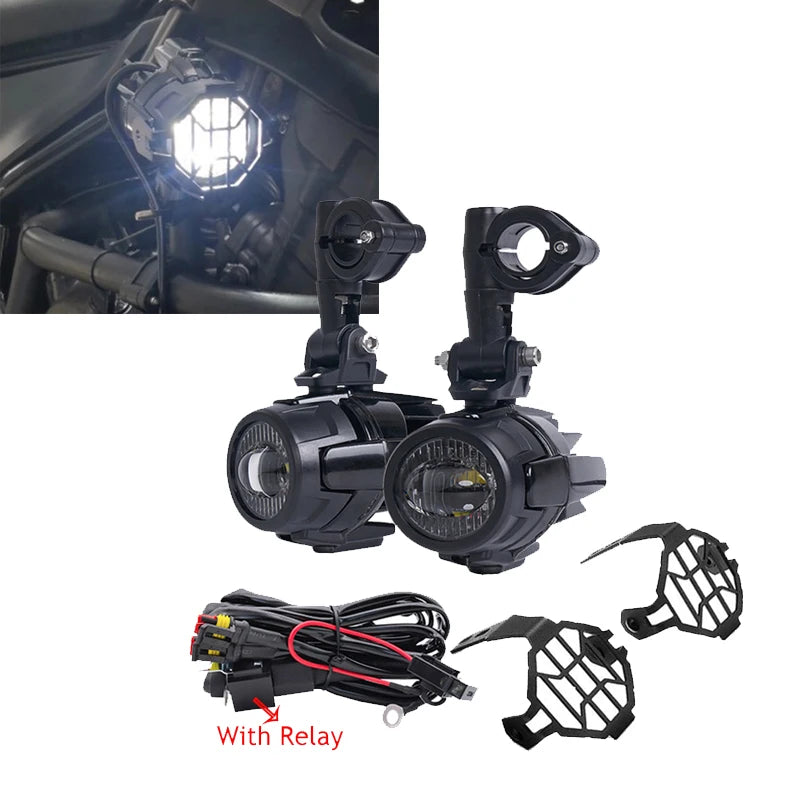 For Honda CRF1100L CRF 1100L CRF1100 L Africa Twin Motorcycle Accessories LED Auxiliary Fog Light Driving Lamp
