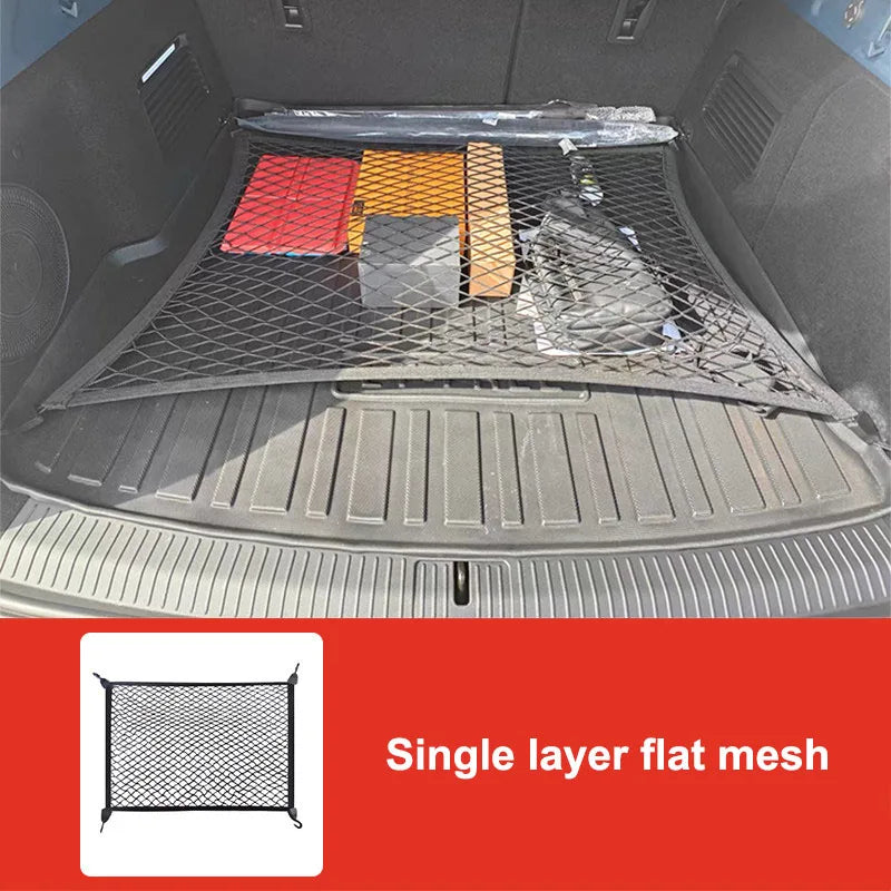 Elastic Fixed Mesh For Trunk Automotive Modification Parts Storage Nylon Mesh Bag For Rox Adamas 2026