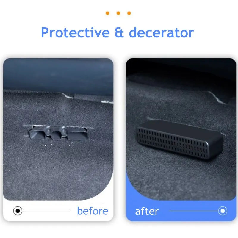 For BYD Sealion 6 Seal U Song Plus Champion 2025 2024 2023 Under Seat Air Outlet Flow Vent Intake Grille Cover Accessories