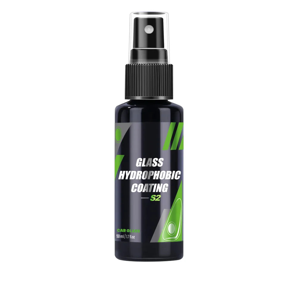 Glass Hydrophobic Coating Spray Rain Repellent Automotive Antirain Clear View Nano Waterproof Agent Car Care Detail S2