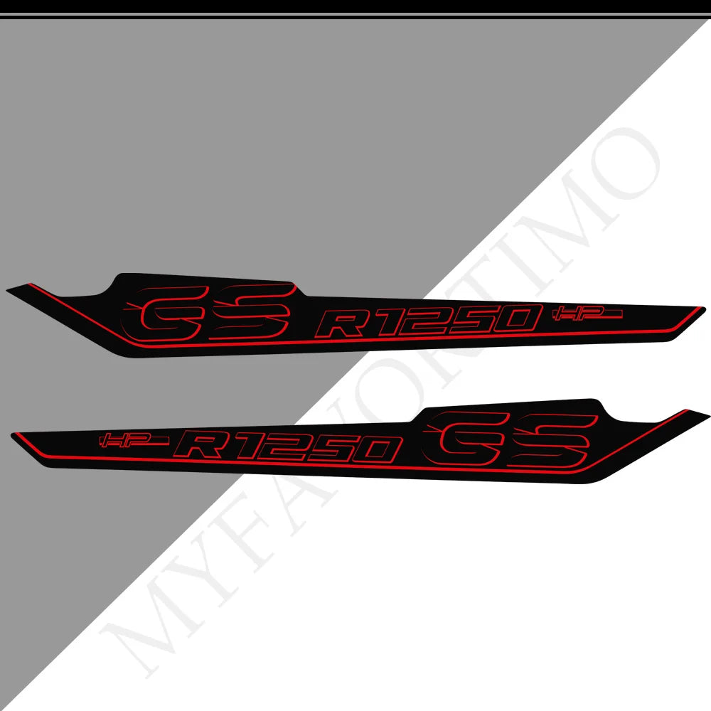 For BMW R1250GS R1250 R 1250 GS HP Rallye Motorcycle Tank Pad Front Nose Beak Fairing Fender Protector Stickers 2019 2020 2021
