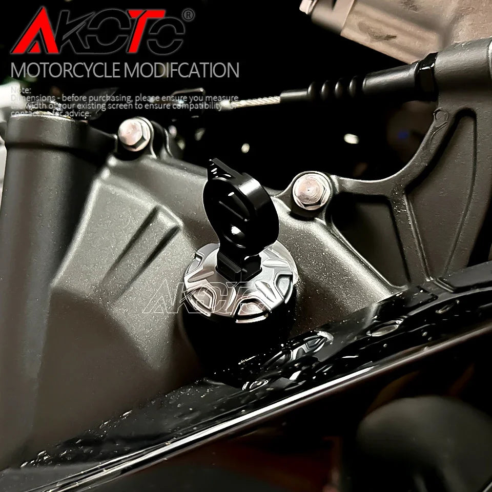 NEW Motorcycles Anti theft Oil Filler Cap Engine Oil Plug Cover For YAMAHA TENERE 700 T7 Tenere700 2017-2024 2023 Accessories