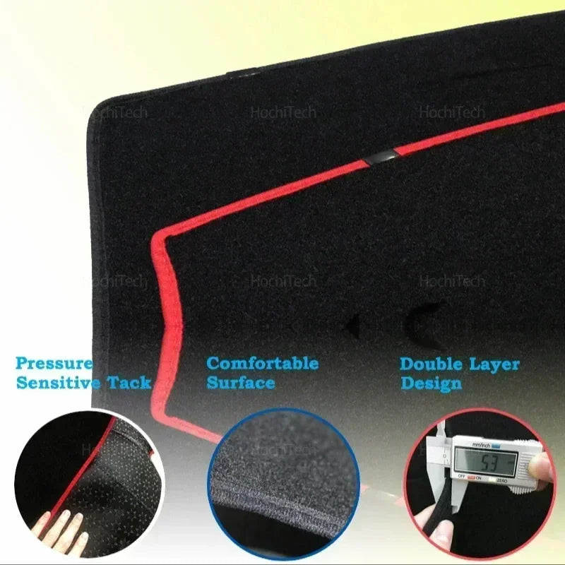For Toyota Land Cruiser LC100 2002 2003 2004 2005 2006 2007 Dashboard Cover Dash Board Mat Carpet Pad Shade Cape Blanket