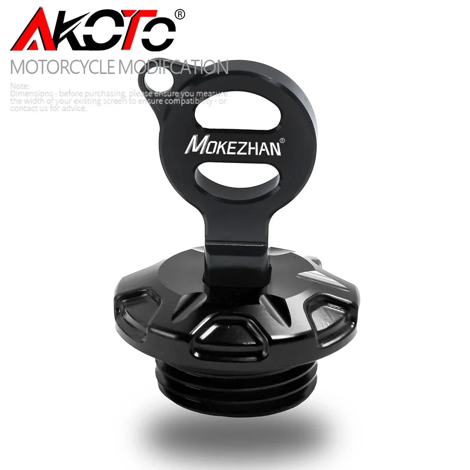 NEW Motorcycles Anti theft Oil Filler Cap Engine Oil Plug Cover For YAMAHA TENERE 700 T7 Tenere700 2017-2024 2023 Accessories