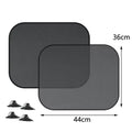 1Set Black Window Curtain Side Glass Mesh Sunshades Accessories Auto Front Rear Car Window Sunshade Cover Sun UV Protection