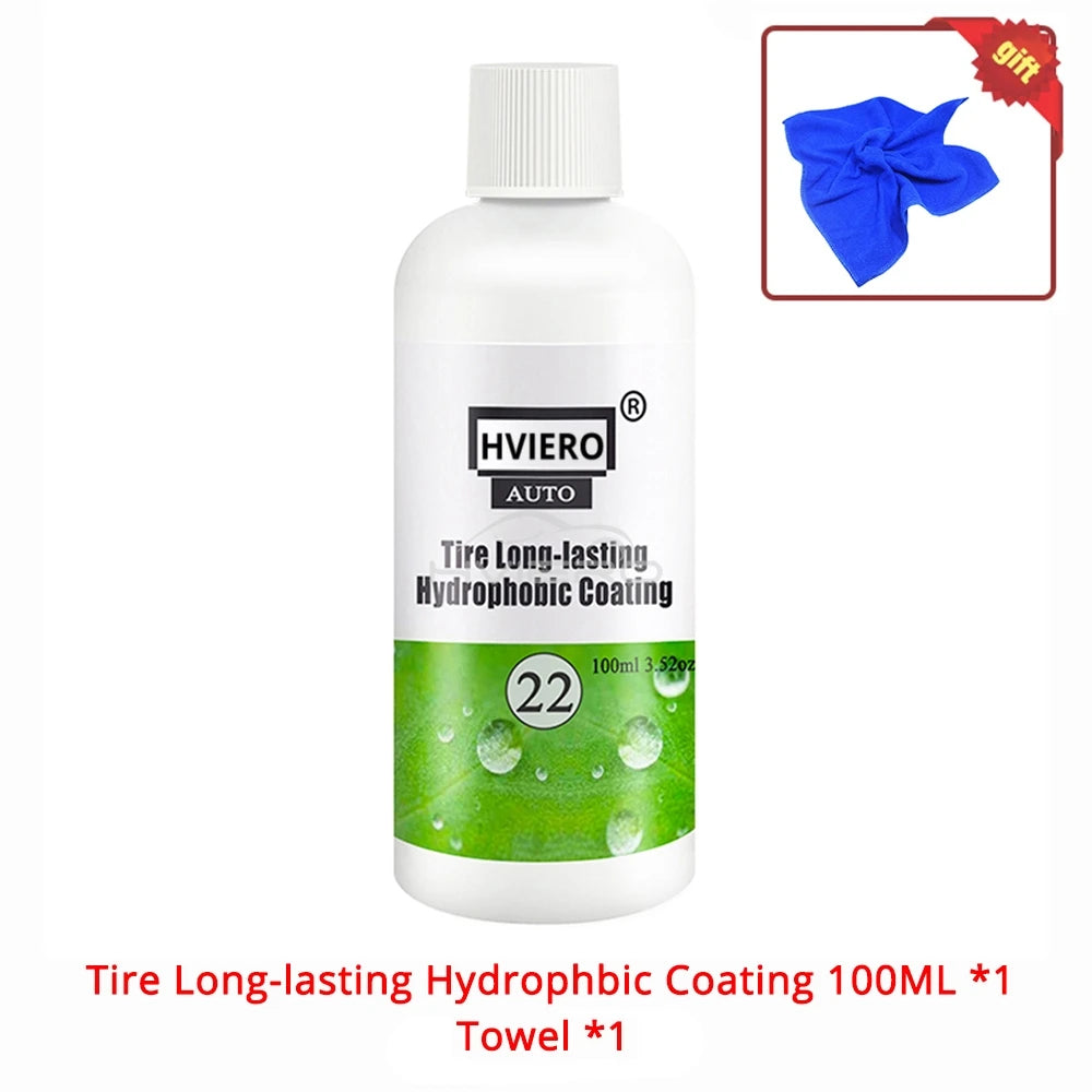 20ml/50ml/100ml Car Leather Refurbish plastic wash Tire Hydrophobic Coating Cleaning Agent Polishes Care Tools Auto Accessories