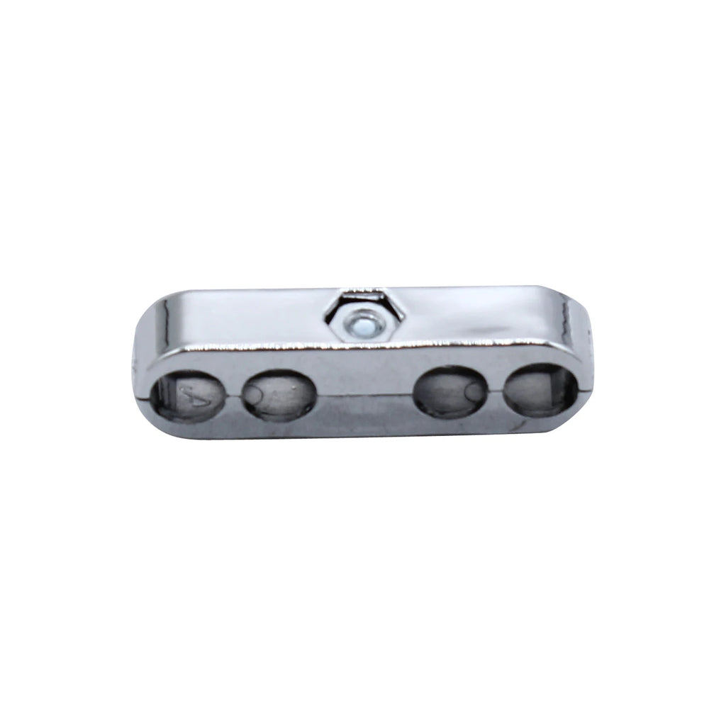 #91H Automotive Parts & Accessories,7mm 8mm Spark Plug Wire Separators Looms Dividers for ford Chevy 9723 (Chrome)