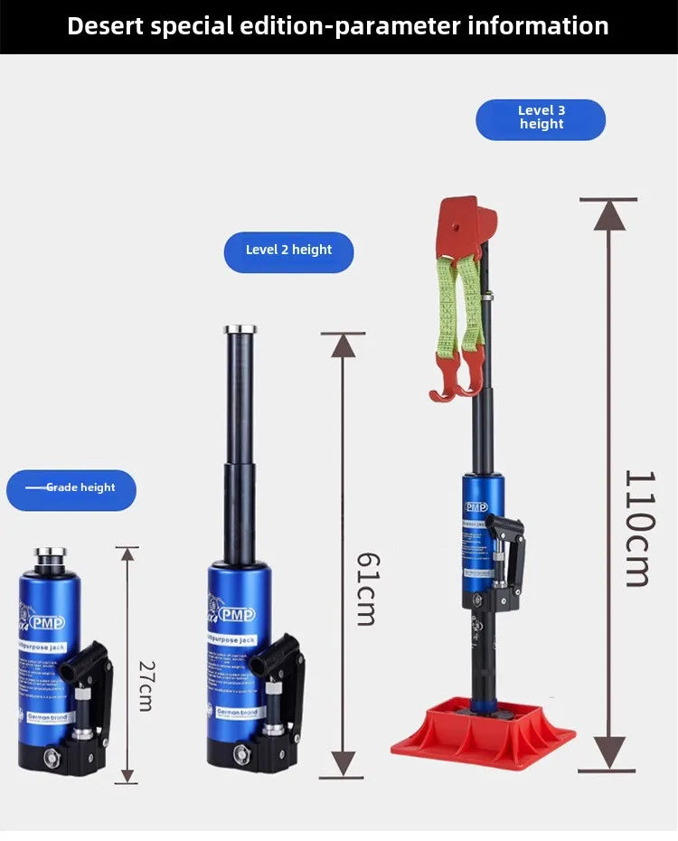 New Outdoor Escape Rescue Hydraulic Jack Powerful Off Road Recovery Jack Heavy Lifting Farm Jack