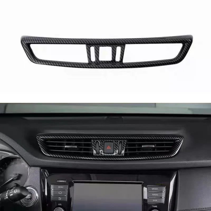 For Nissan Qashqai J11 X-trail Xtrail T32 2014- 2020 Car Dashboard Air Conditioning Vent Outlet Cover