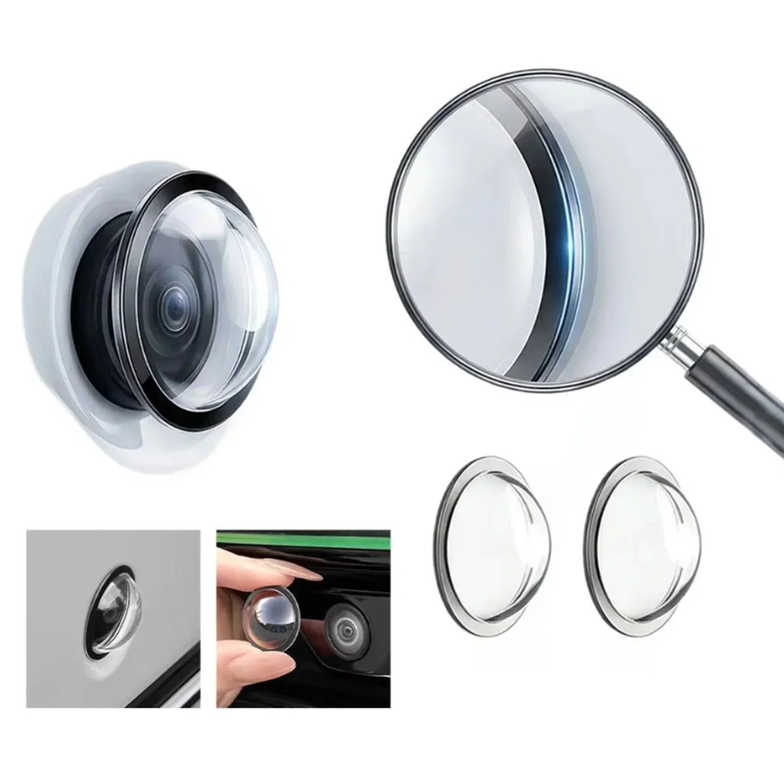 For BYD Leopard 5 8 Denza B5 B8 Ti 3 Ti 7 Car Camera Protection Cover 360° Panoramic Anti-fog Function Camera Lens Cover