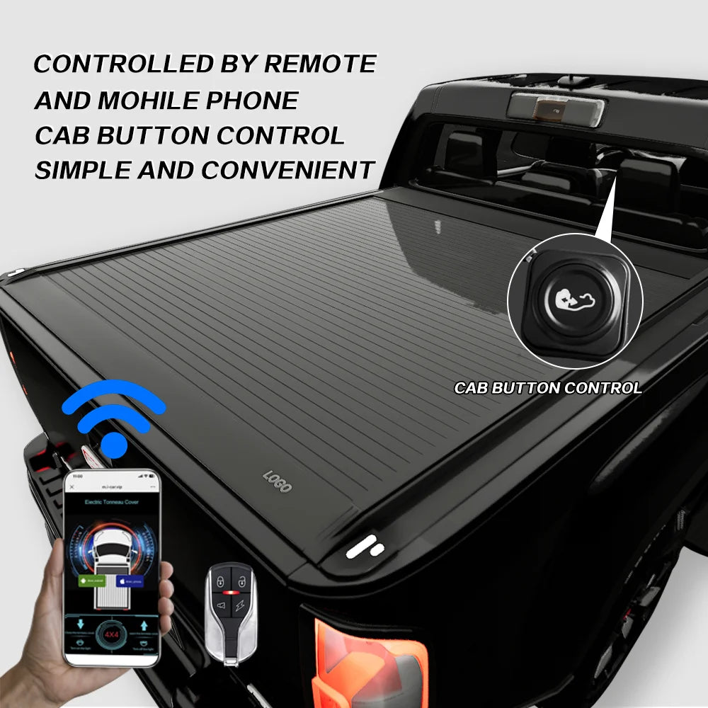 2025 for Byd Shark Premium Pick Up Truck Electric Power Retractable Roller Lid Shutter Tonneau Cover Byd Shark 6 Bed Cover