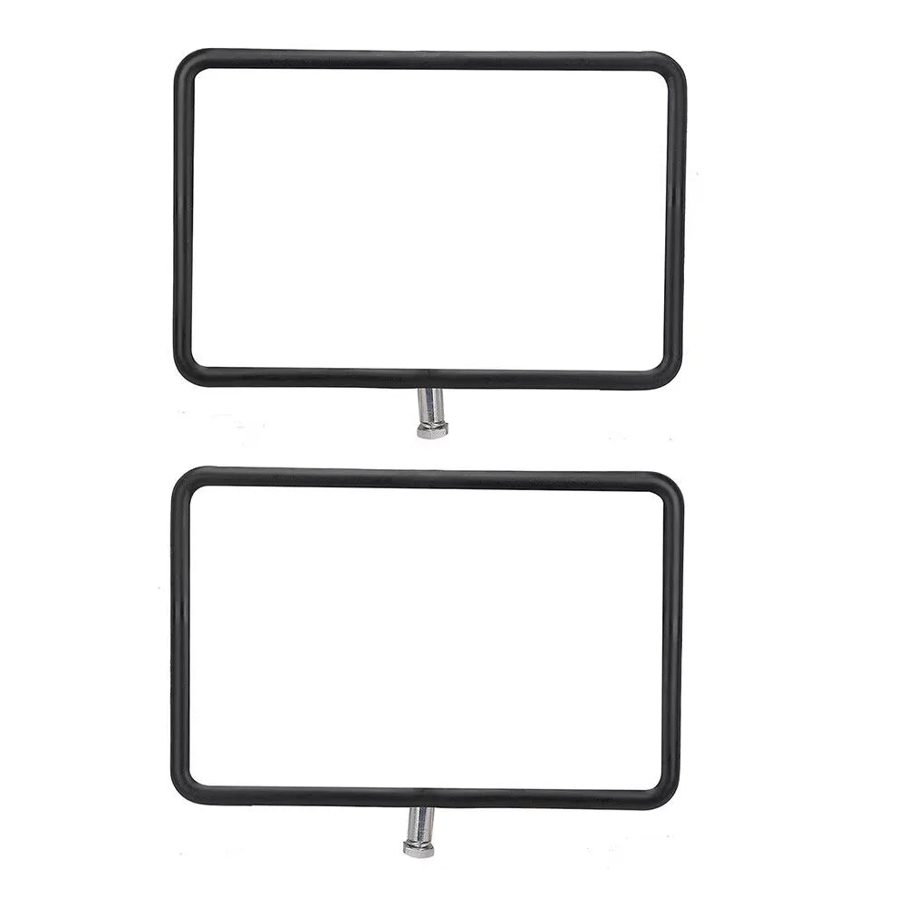 New Pair Door Mirror Heads Fits For Toyota Landcruiser 70 75 78 Hilux Ute Black
