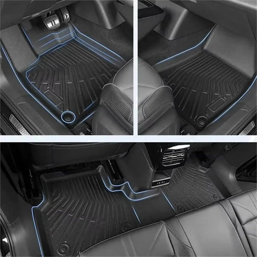 TPE Full Coverage Car Floor Mats Custom Fit BYD Seagull 2023-2026 Waterproof Anti-slip Auto Foot Liners EV Interior Protector