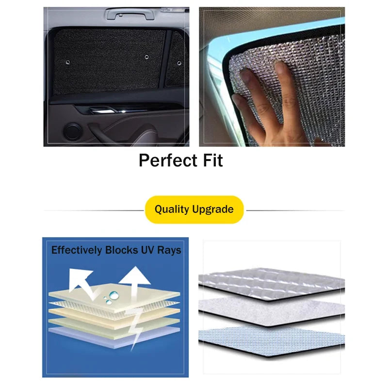 For BYD Sealion 5 DM-i Song Pro SA2 2023~2026 2024 2025 Skylight Sunshade Side Window Windshield Sun Shade Protect Accessories