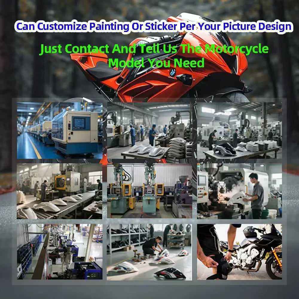 Motorcycle Fairing Kit for Ducati Panigale V4  2019 ABS Customized Motorcycle  Fairings  Kit