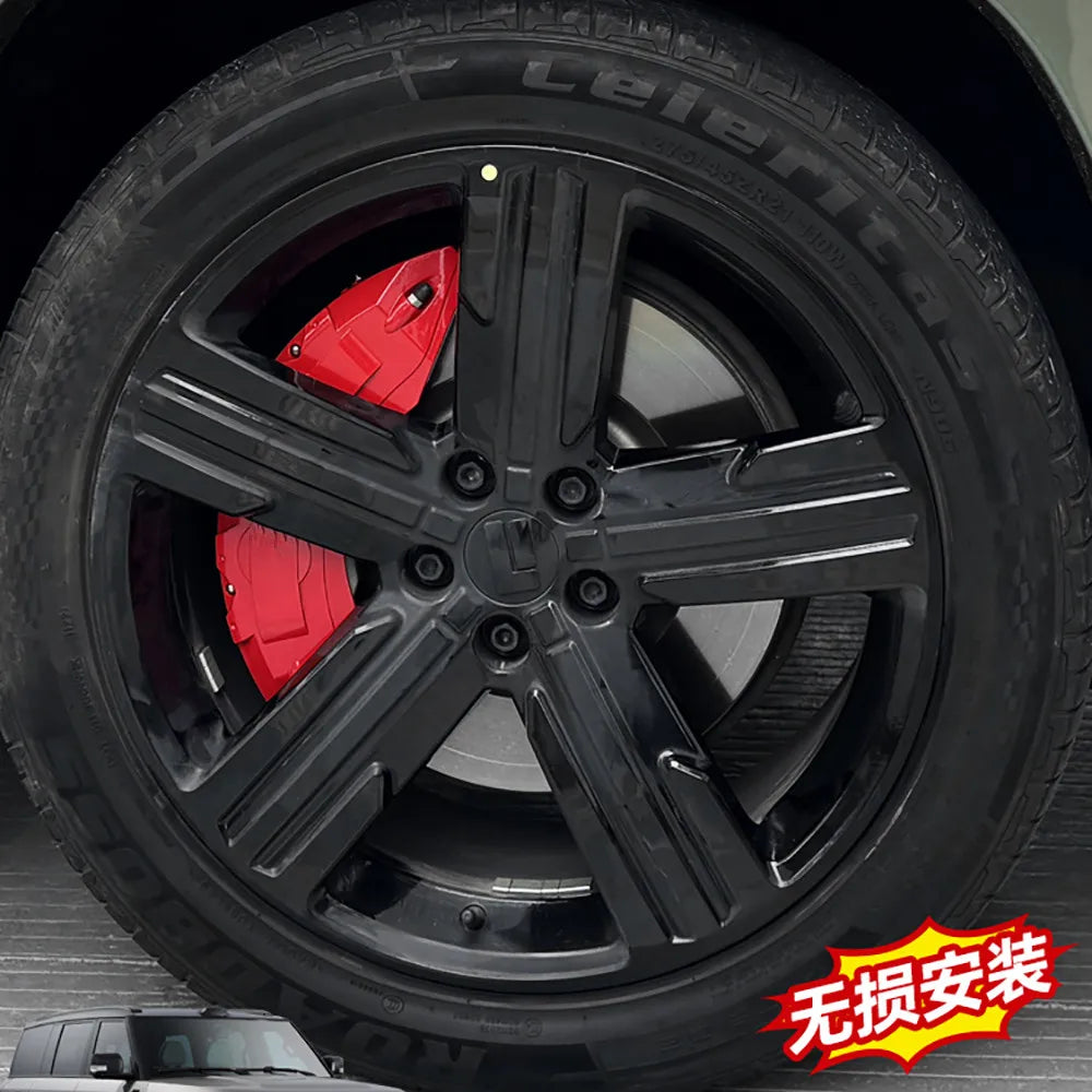 Car Brake Caliper Cover Aluminum Alloy Front Rear Wheel Modifide Kits For BAIC Jishi Polestone 01 Rox 01 2024 2025 Accessories