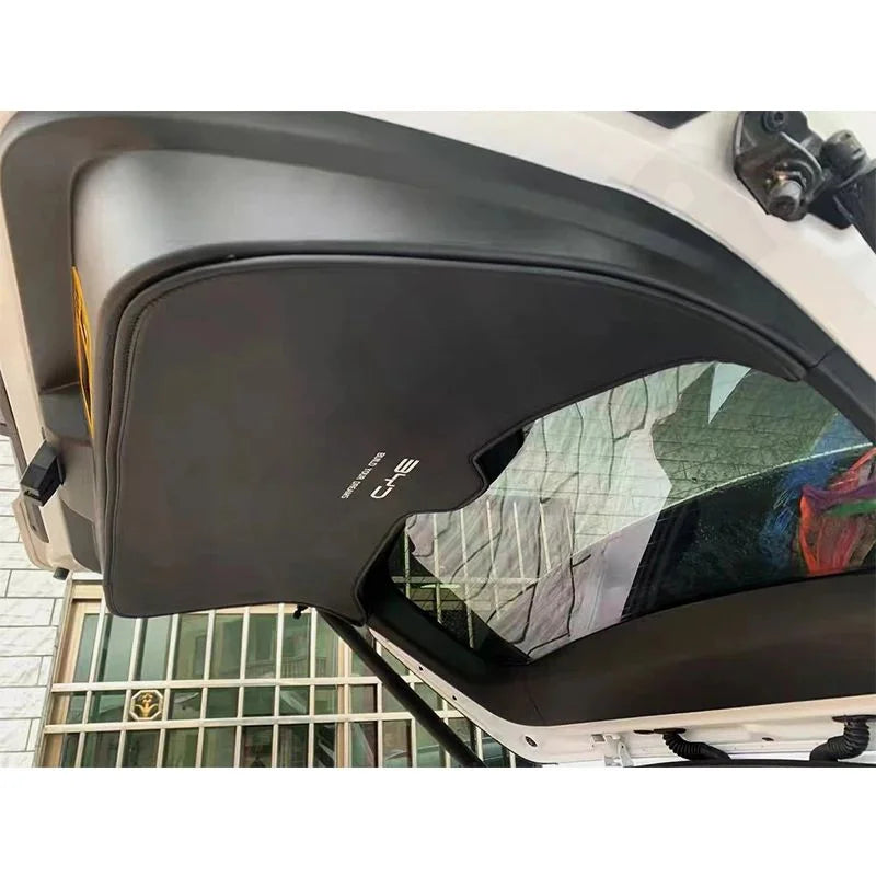 For BYD ATTO 3 YUAN PLUS 2022 2023 Car Luggage Door Protection PU Leather Mat Trunk Mat Interior Decoration Pad