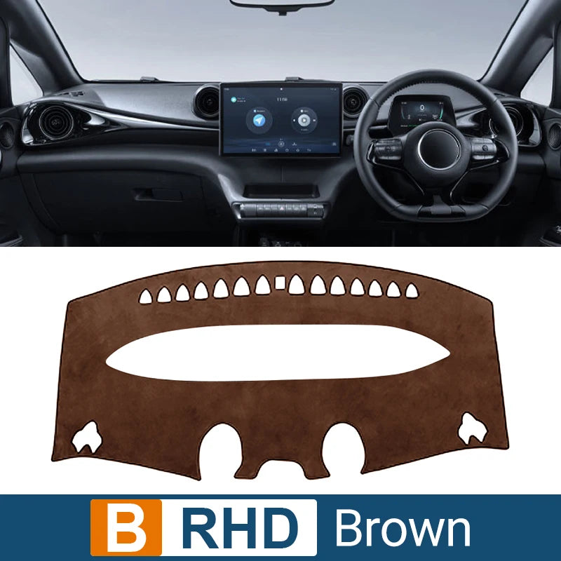 Car Accessories For BYD Dolphin 2021 2022 2023 2024 Dashboard Cover Avoid Light Pad Sun Shade Case Anti-UV Carpets Non-Slip Mat