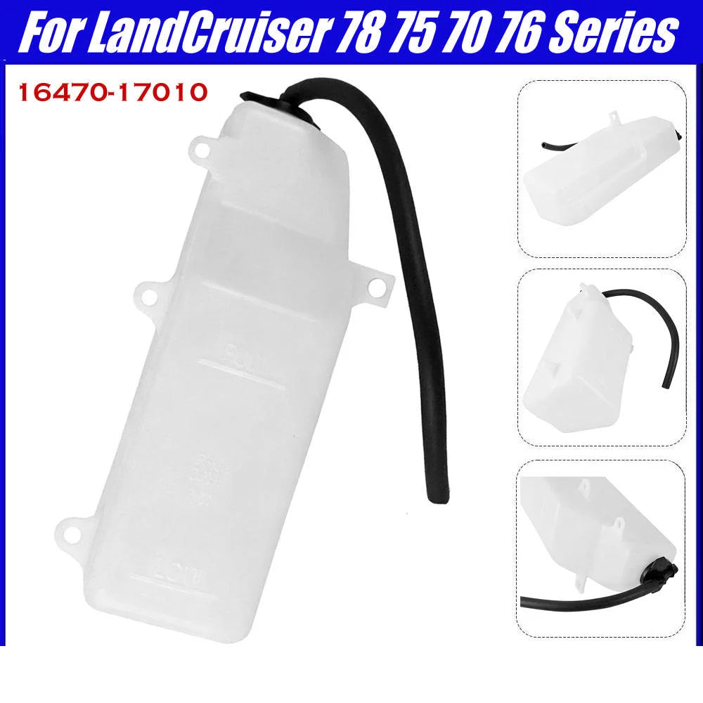 16470-17010 Radiator Coolant Overflow Bottle Expansion Tank for Toyota Land Cruiser HZJ80 HZJ79 HZJ75 1HZ 4.2L Diesel
