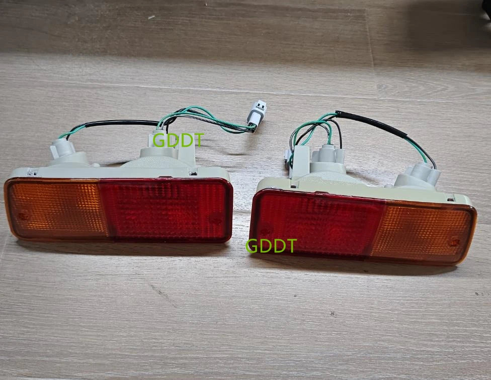 L or R Rear Bumper Lamp for Nissan Patrol Y61 Tail Bumper Light Not for Gr Small Stop Parking Turning Lamp with Bulb