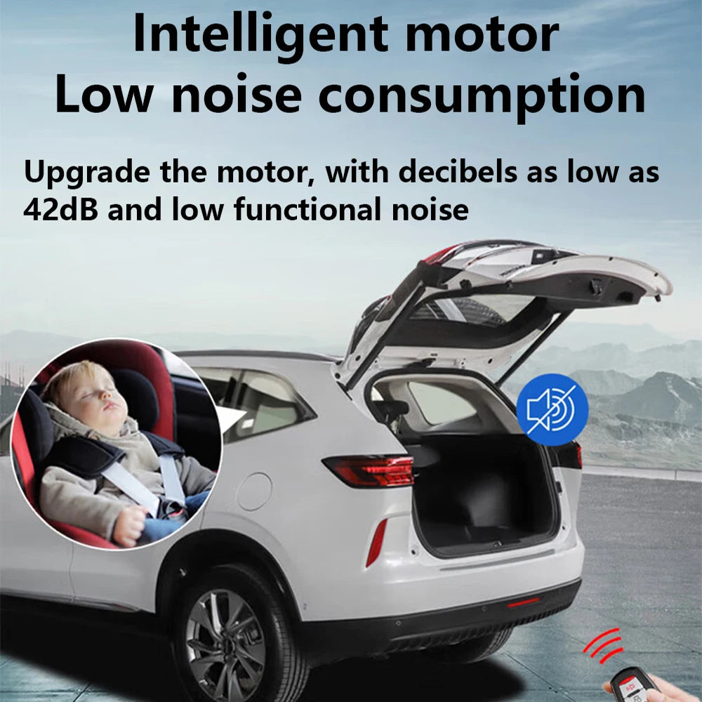 ZJCGO for Rox Polestones 01 Adamas 2023-2026 OEM Upgrade Car Automatic Power Liftgate Kit Smart Auto Electric Tailgate System