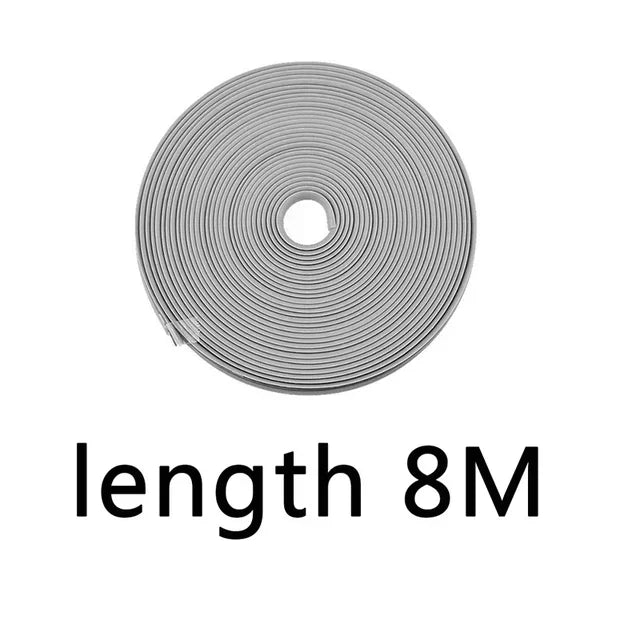 Universal Car Rim Protect Strip 8 Meters Wheel Edge Protector Car Wheel Sticker Tire Protection Care Covers Car Styling Amagi