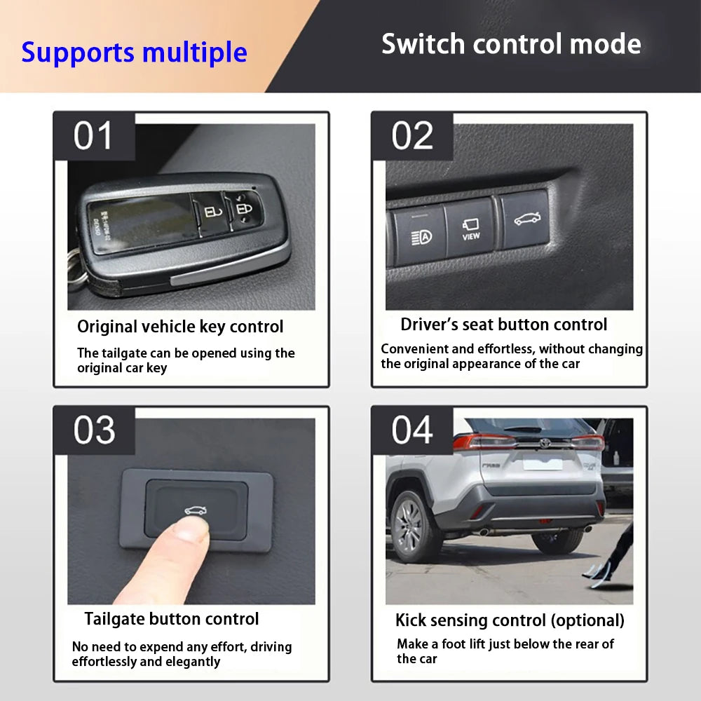 for Rox Polestones 01 2023 2024 2025 2026 Automatic Powered Tailgate Power Liftgate Electric Tail Gate Lift Assisting System