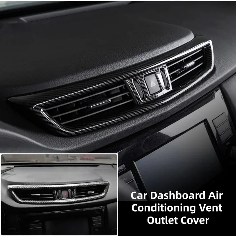 For Nissan Qashqai J11 X-trail Xtrail T32 2014- 2020 Car Dashboard Air Conditioning Vent Outlet Cover