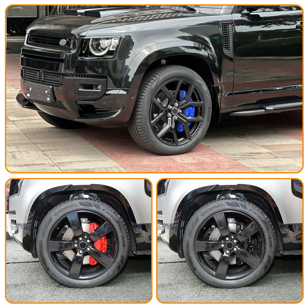 Car Brake Caliper Decor Cover Styling Caliper Trim Shell Aluminum Alloy Accessories For Land Rover Defender 90 110 130 2020-2026